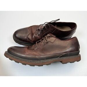 Sorel Madson Wingtip Lace-up Shoes Mens 14 Oxford Leather Comfort Casual Brown